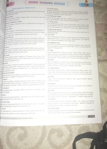 AYT Türk Dili ve Edebiyatı Soru Tahmin Kitabı