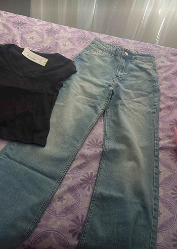 Mavi Loose Fit Midi Denim Kadın Jean