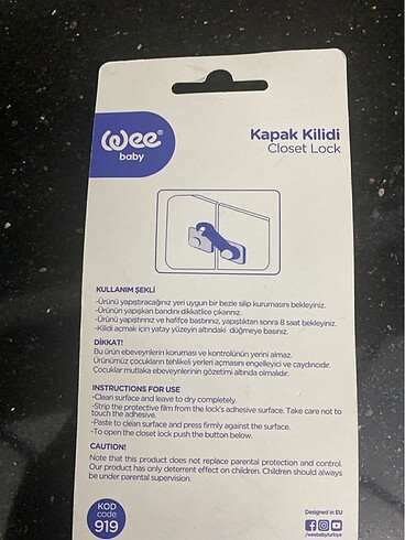 Çocuk Kapak Kilidi - Görsel 2