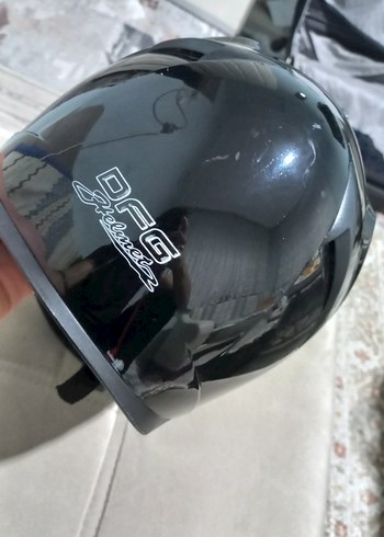 DFG parlak motosiklet kaskı M - Görsel 3