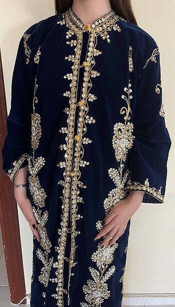 Lacivert Kaftan