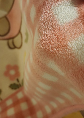 Çocuklar için Pastel Renkli Baskılı Battaniye - Görsel 2