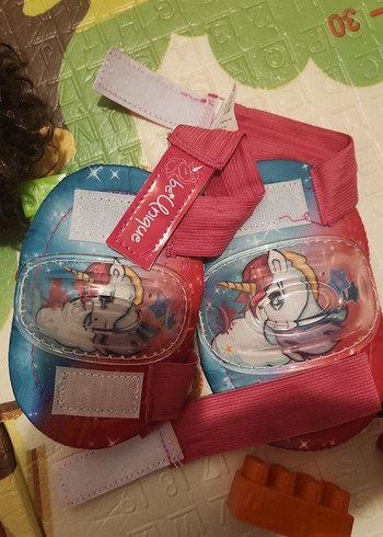 Kız Çocuk Pembe Unicorn Desenli Cırt Cırtlı paten - Görsel 5