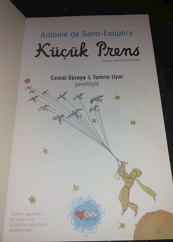 Küçük Prens - Cemal Süreya & Tomris Uyar Çevirisi - Görsel 4