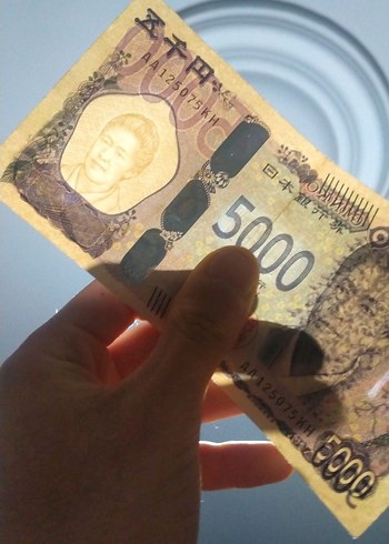 Renkli Japon 5000 Yen Hediyesi - Görsel 2