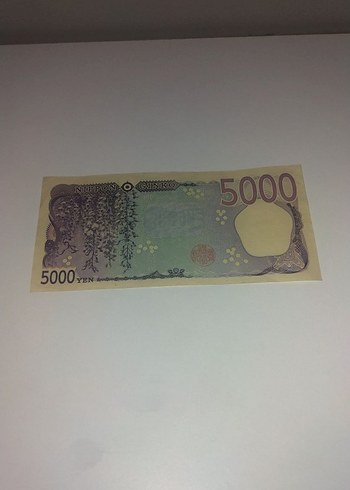 Renkli Japon 5000 Yen Hediyesi - Görsel 3