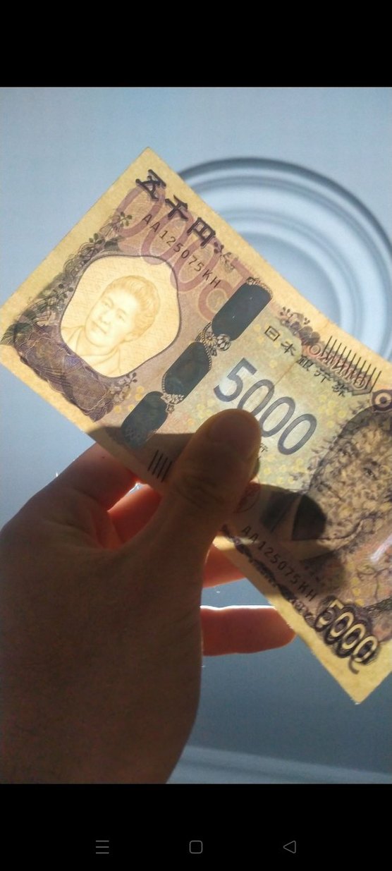 Renkli Japon 5000 Yen Hediyesi - Görsel 2