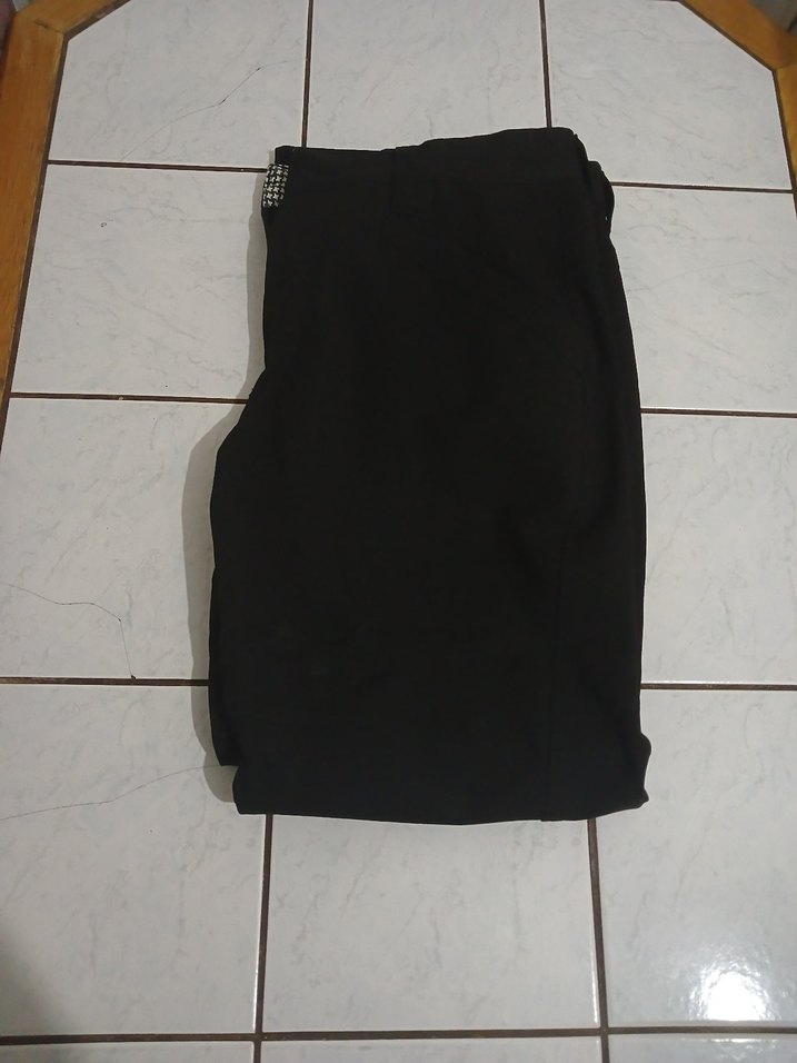 Gaudi Erkek Siyah Midi Kumaş Pantolon - Görsel 4