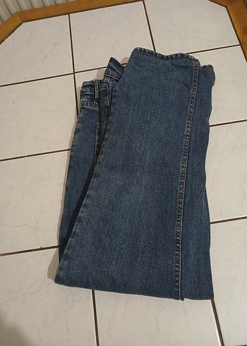 Stefano Ricci Düğmeli Erkek Lacivert Denim Pantolon - Görsel 6