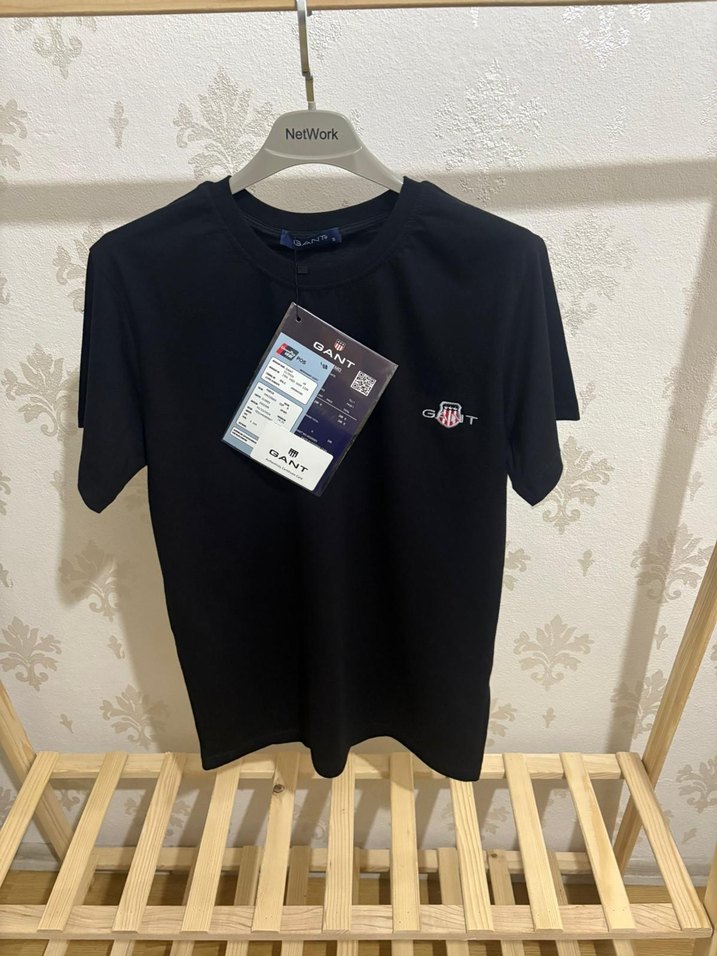 Gant Siyah Premium Tişört - Görsel 5
