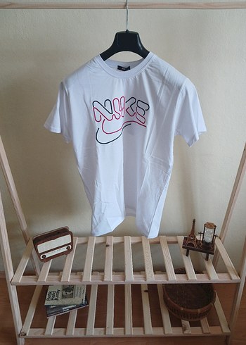 Beyaz Nike Baskılı Premium Tişört - Görsel 2