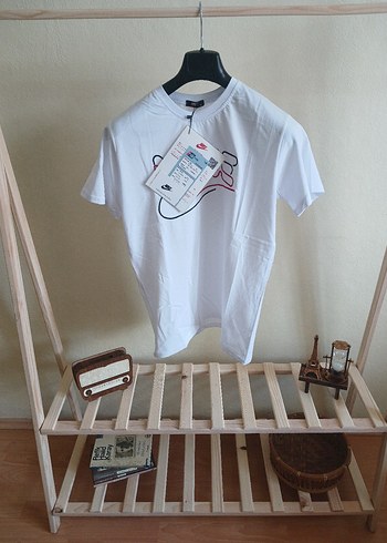 Beyaz Nike Baskılı Premium Tişört - Görsel 3