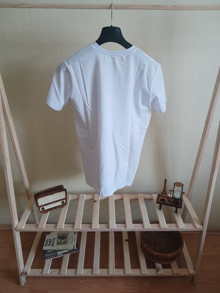 Beyaz Nike Baskılı Premium Tişört - Görsel 5