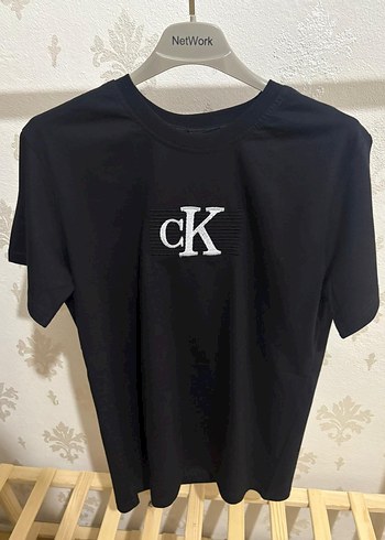 CK Calvin Klein Siyah Oversize Premium Unisex TShirt - Görsel 3