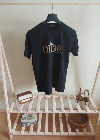 Dior Siyah Premium Tişört - Görsel 6
