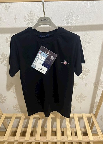 Gant Siyah Premium Nakışlı T-Shirt - Görsel 5
