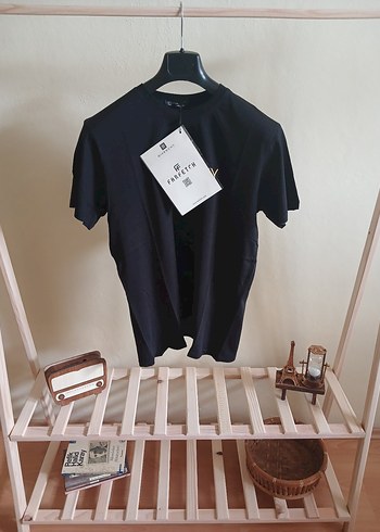 Siyah Oversize Givenchy Premium Tişört - Görsel 7