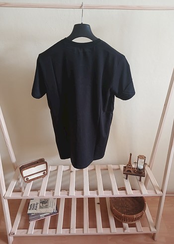 Siyah Oversize Givenchy Premium Tişört - Görsel 5