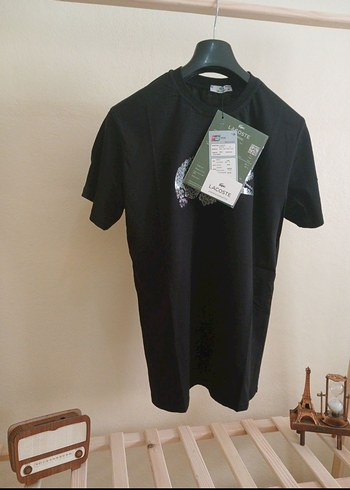 Lacoste Siyah Premium Tişört - Görsel 6