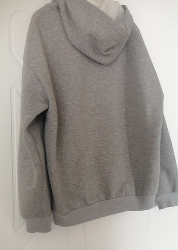 Gri Colorado Baskılı Kapüşonlu Sweatshirt - Görsel 2