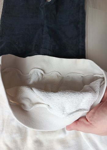 Çocuk Gri Sweatshirt ve Siyah Tayt - Görsel 3