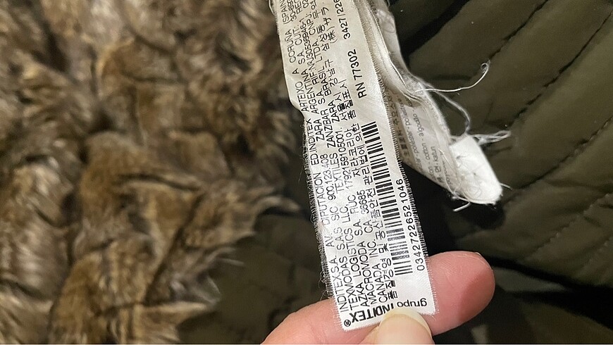 Zara Marka Parka - Görsel 6