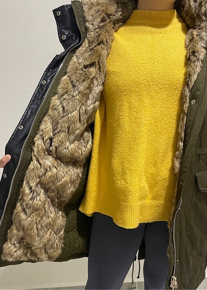 Zara Marka Parka - Görsel 2