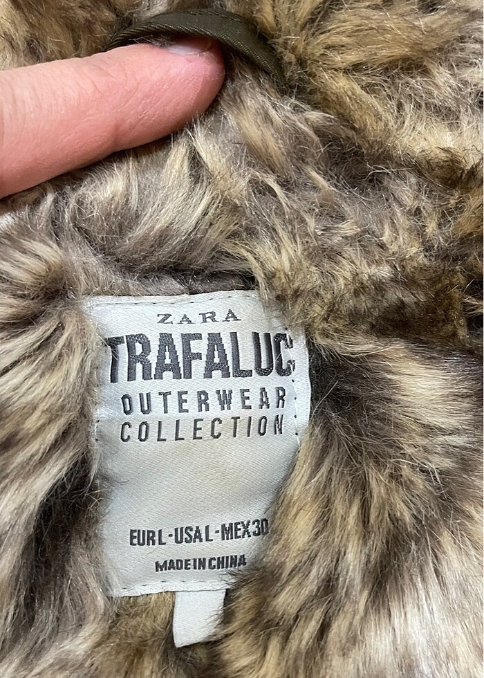 Zara Marka Parka - Görsel 4