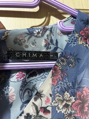 Chima Chima şifon elbise