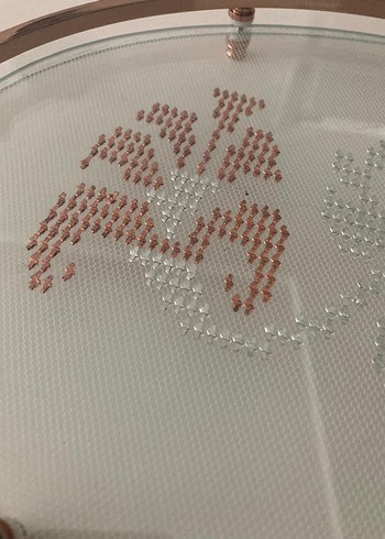 Tel kırma cam tepsi - Görsel 3