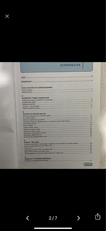 Tedavi Hareketlerinde Temel Değerlendirme Prensipleri