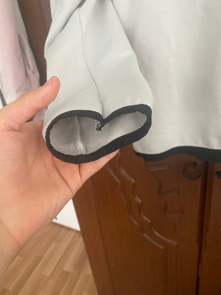 Nike Gri Fermuarlı Erkek Sweatshirt - Görsel 3