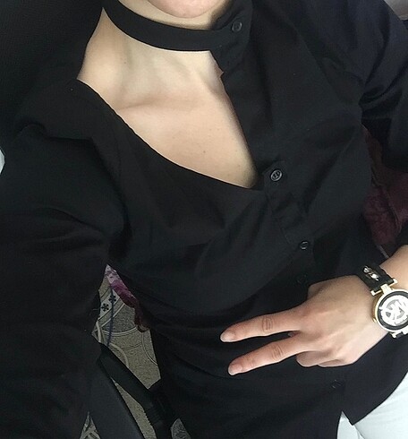 Diğer Siyah şık gömlek..