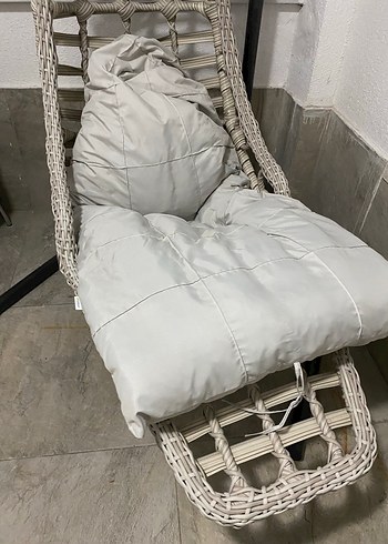 Beden beyaz Renk Gri Beyaz Salıncak Koltuk