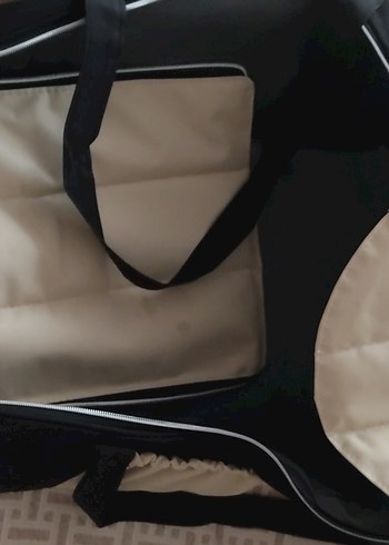 siyah&bej Renkli Bebek Taşıma Puseti,ana kucağı - Görsel 5