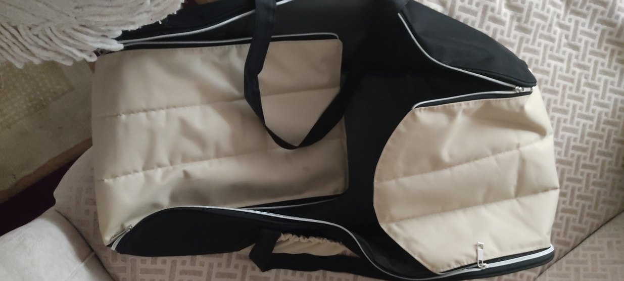 siyah&bej Renkli Bebek Taşıma Puseti,ana kucağı - Görsel 5