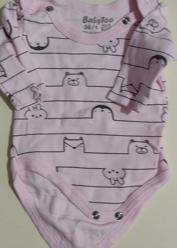 Baskılı Pembe bebeek atlet - Görsel 2