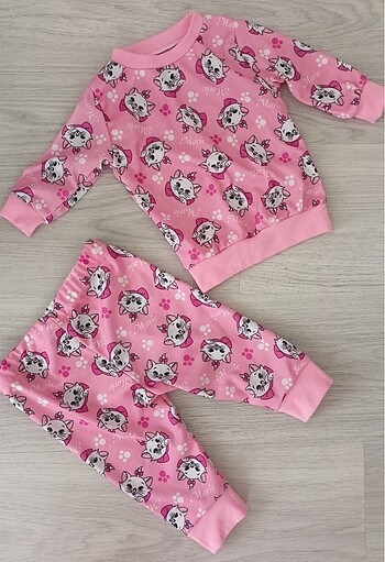 3-6 ay bebek pijama takımı