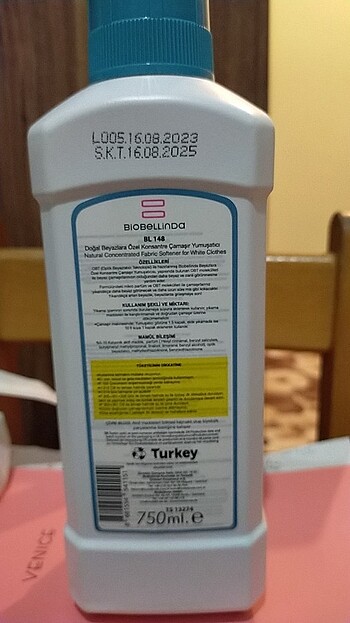 Bioderma BioBellinda çamaşır yumuşatıcısı