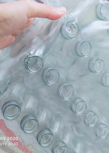 200 ml yassı cam şişe - Görsel 2