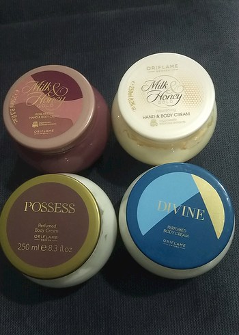 Oriflame Parfümlü Vücut Kremleri 250 ml - Görsel 2
