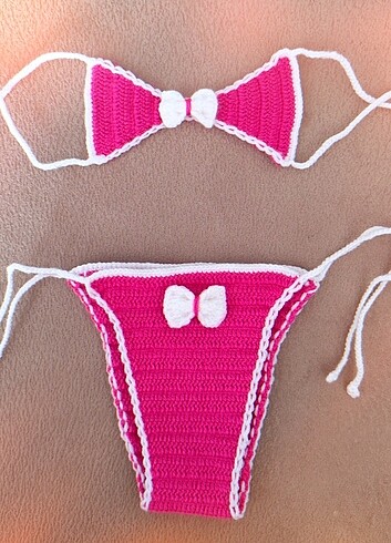 Bebek örgü bikini