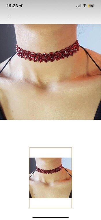 Choker Tasma Kolye