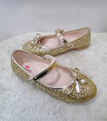 Minican kız çocuk pullu babet 33 - Görsel 3