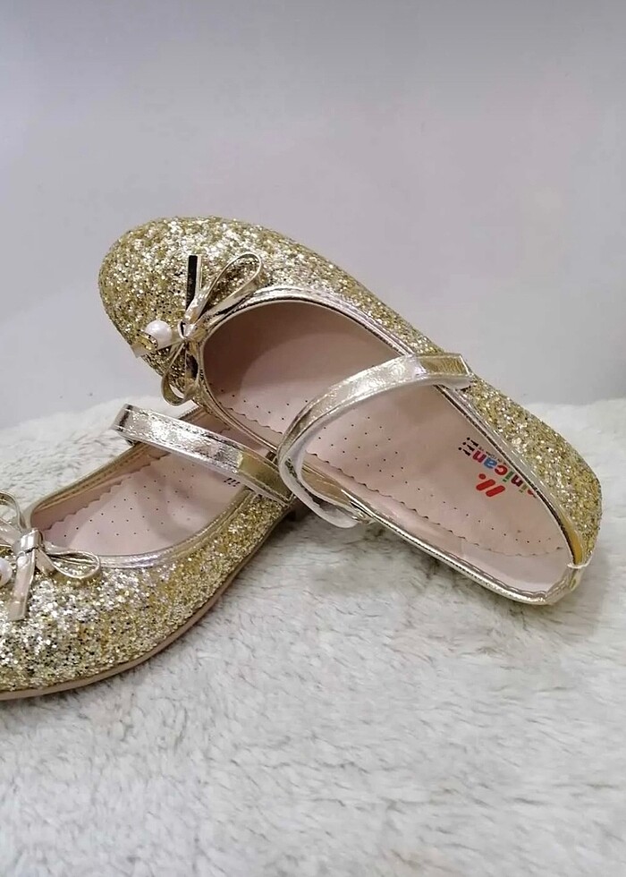 Minican kız çocuk pullu babet 33 - Görsel 2