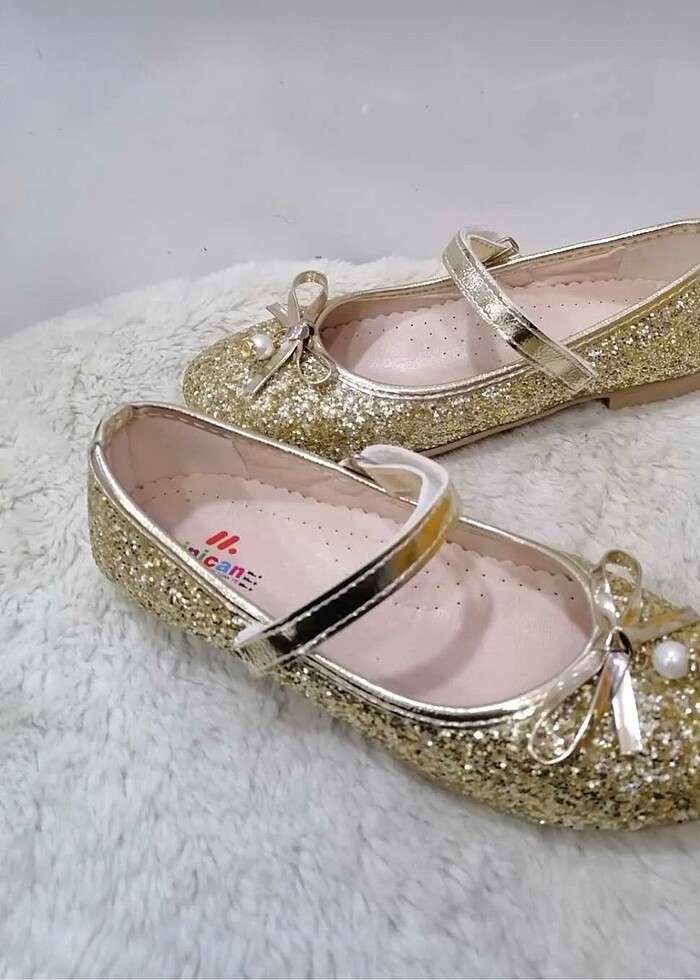 Minican kız çocuk pullu babet 33 - Görsel 3