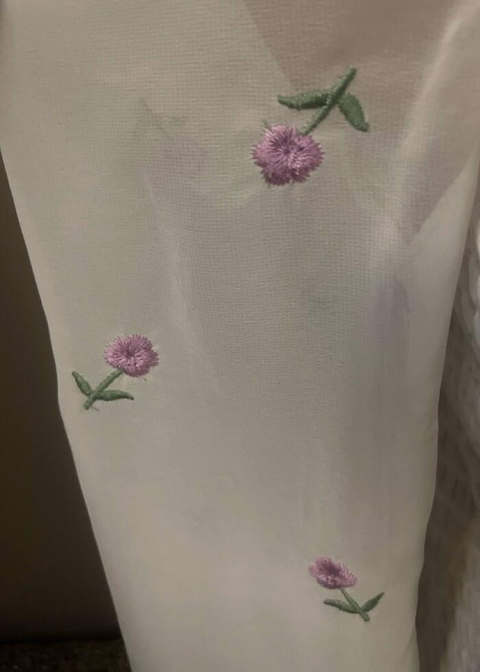 Thopshow kolları tül bluz XL - Görsel 5