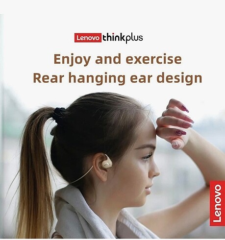 Lenovo XT95II bluetooth Kablosuz Mikrofonlu Boyuna asılan Kulakl - Görsel 3