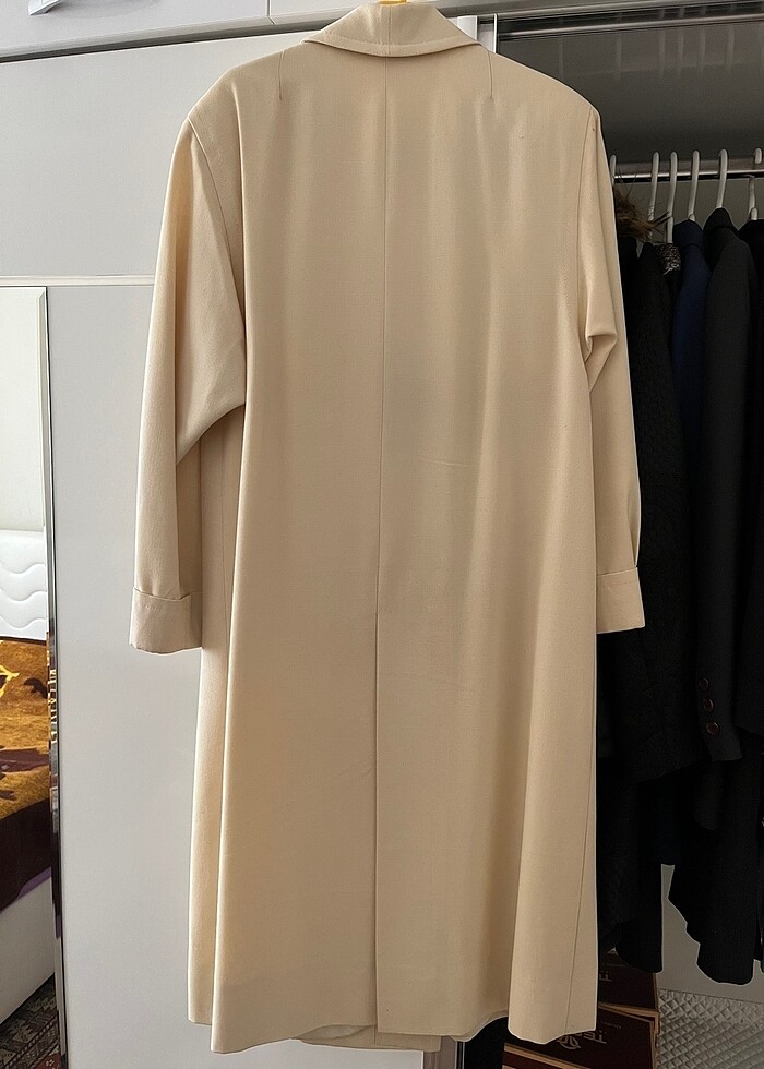 Geniş Kesim Uzun Kaban - Görsel 2