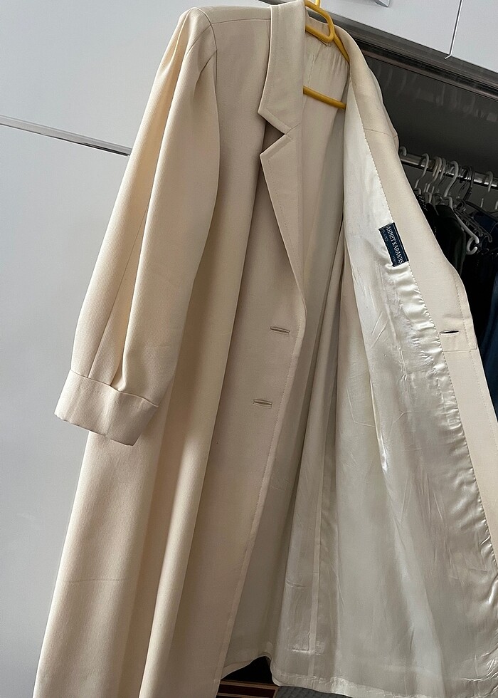 Geniş Kesim Uzun Kaban - Görsel 3